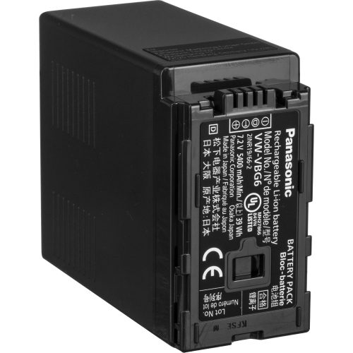 Panasonic VW-VBG6 Lithium-Ion Battery Pack (7.2V, 5400mAh