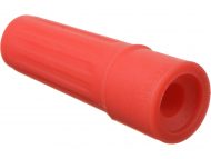 Canare CB03 Connector Boot for 75-Ohm BNC, RCA, F Crimp Plugs/Video Patch Cords - Red