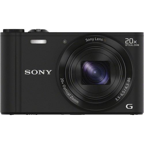 Sony Cyber-shot DSC-WX300 Digital Camera (Black) - Image 2