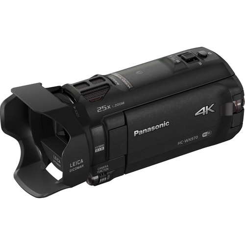 Panasonic HC-WX970 4K Ultra-HD Camcorder with Twin Video Camera