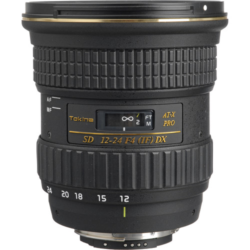 Tokina 12-24mm f/4 AT-X 124 AF Pro DX Lens