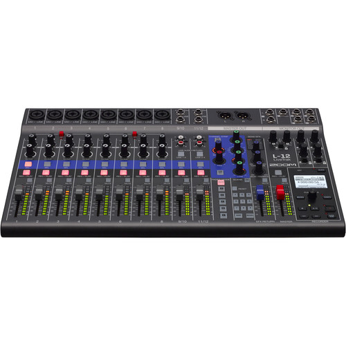 Zoom LiveTrak L-12 - 12-Channel Digital Mixer & Multitrack Recorder - Image 6