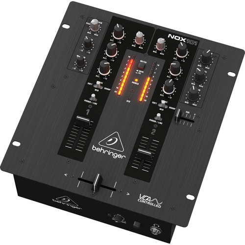 Behringer NOX101 2-Channel Pro DJ Mixer with Full VCA Control - Image 3