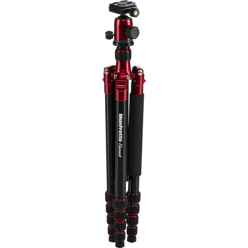 Manfrotto Element Big Aluminum Traveler Tripod (Red) - Image 4