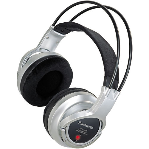 Panasonic Headphones  Digital  Wireless  Surround with  Transmitter  RP-WF6000T, ADAPTER &AMP; battery