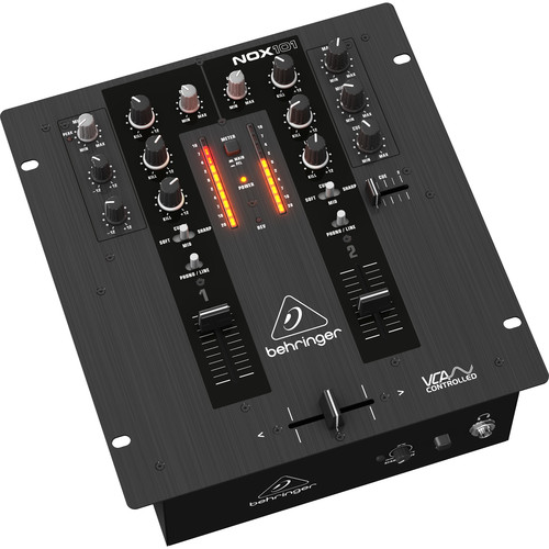 Behringer NOX101 2-Channel Pro DJ Mixer with Full VCA Control