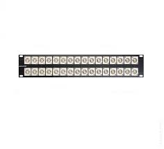 Canare 162U-JRU 2U - 32 WAY PANEL WITH BCJ-JRU CONNECTORS (32-2U-BJRU)