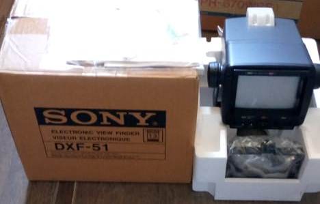 Sony DXF-51 VIEW FINDER